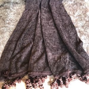 ✅ Beautiful Rich Brown window curtain